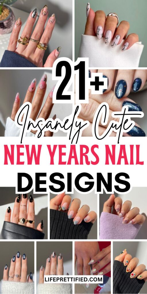 new years nail designs