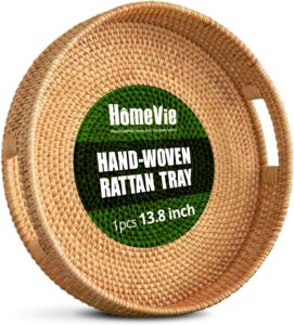 rattan decorative tray