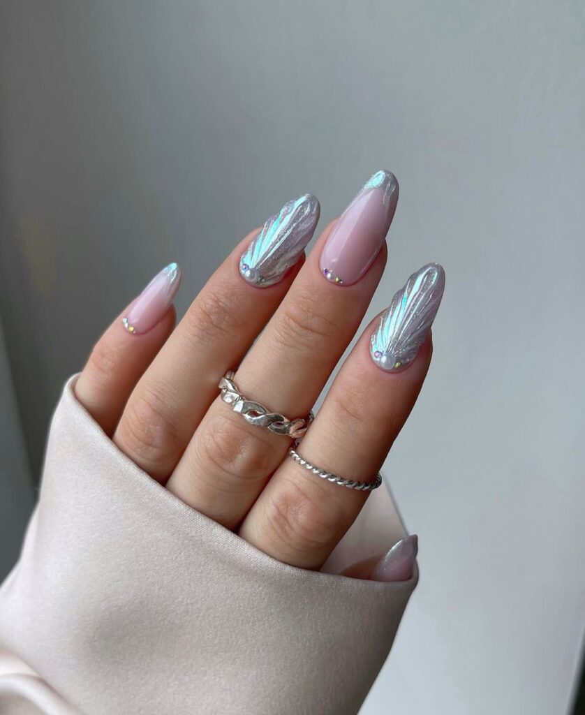 winter january nails