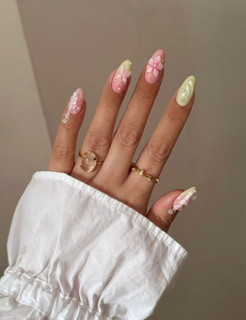 birthday march nails