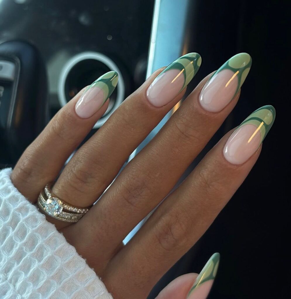 simple st patrick's day nails short