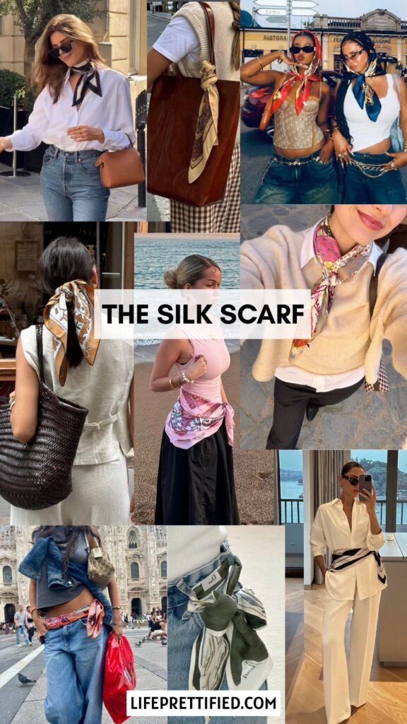 the silk scarf