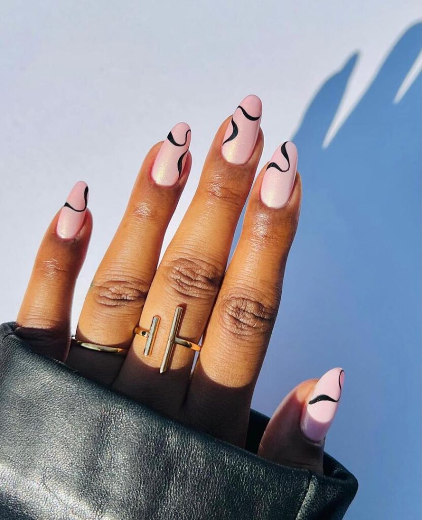 graduation acrylic nails