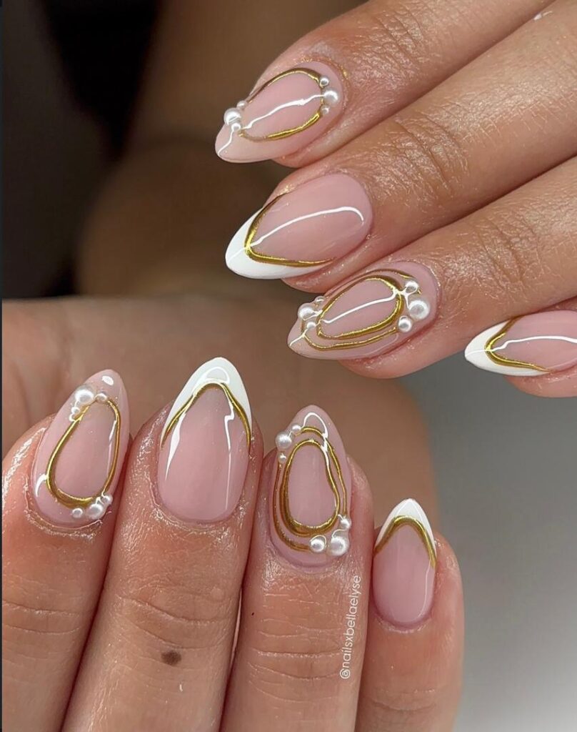 graduation nails design