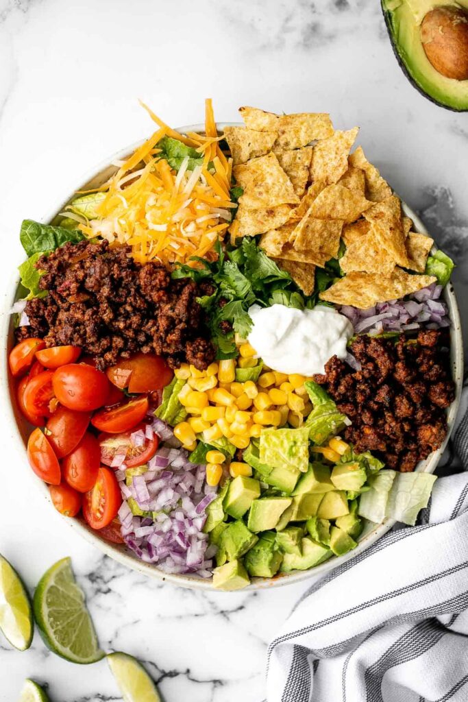 beef taco salad easy dinner for family