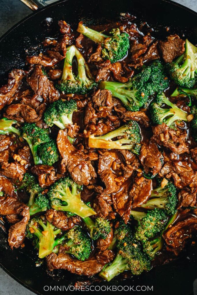 chinese beef and broccoli