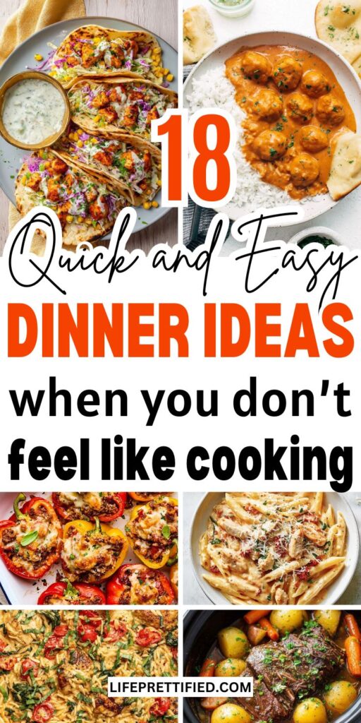 easy dinner ideas