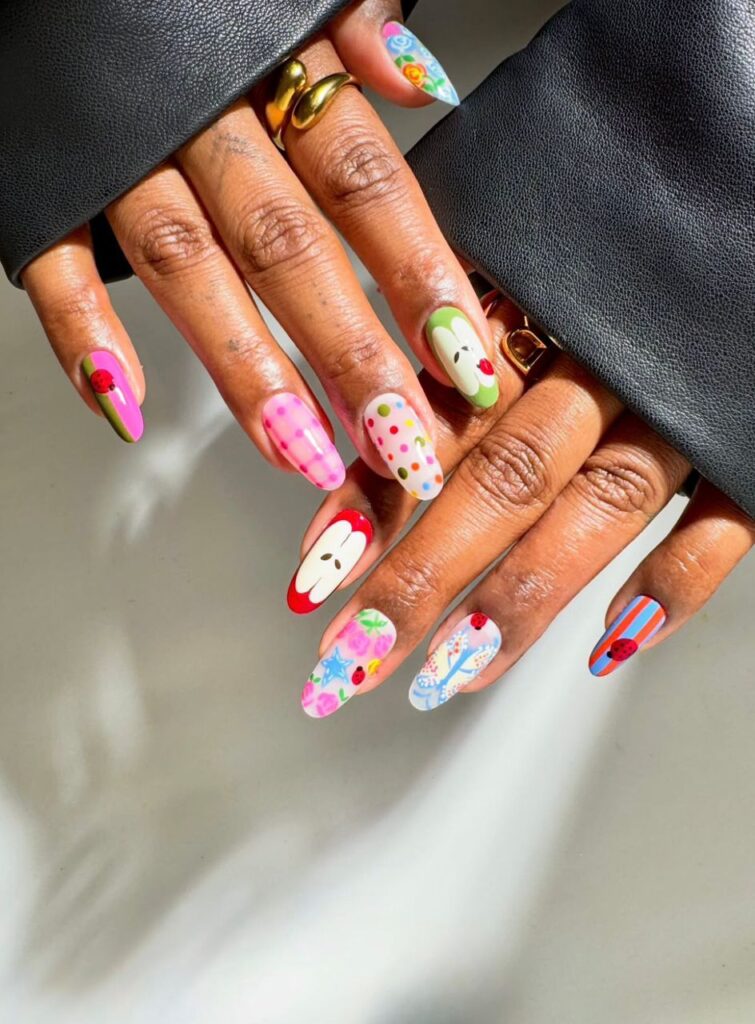 may nail designs short