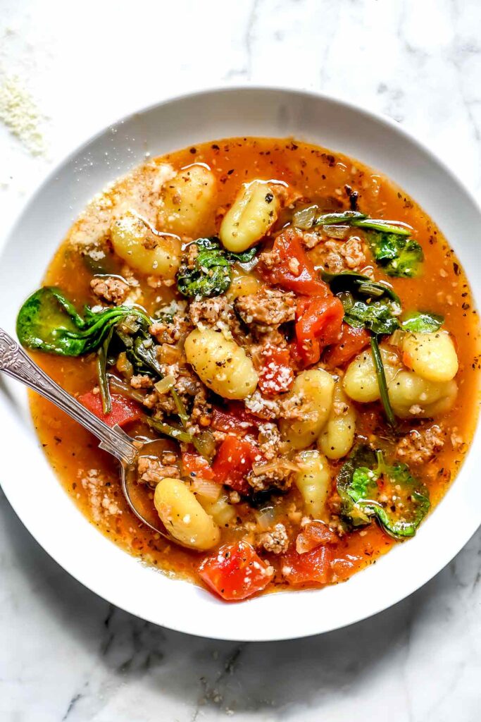 sausage gnocci soup easy dinner ideas