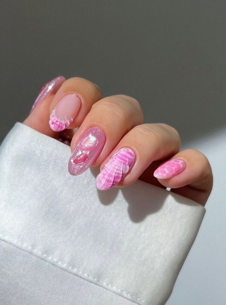 june nail ideas almond