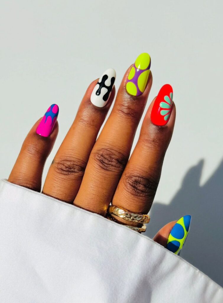 june nail ideas short