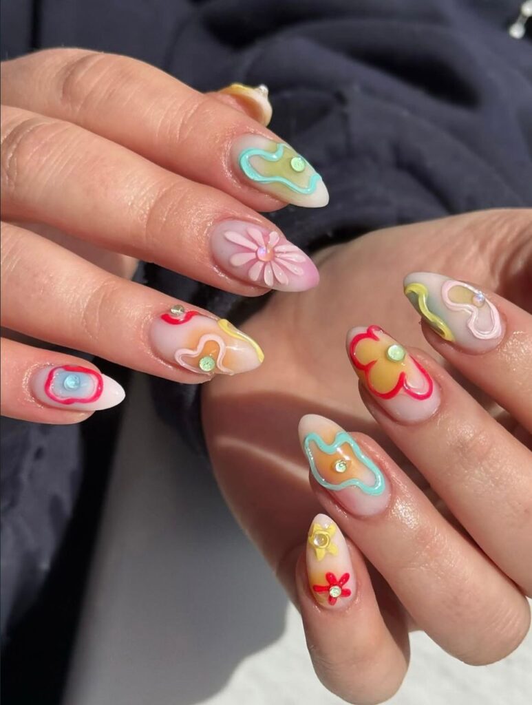 june nail ideas simple