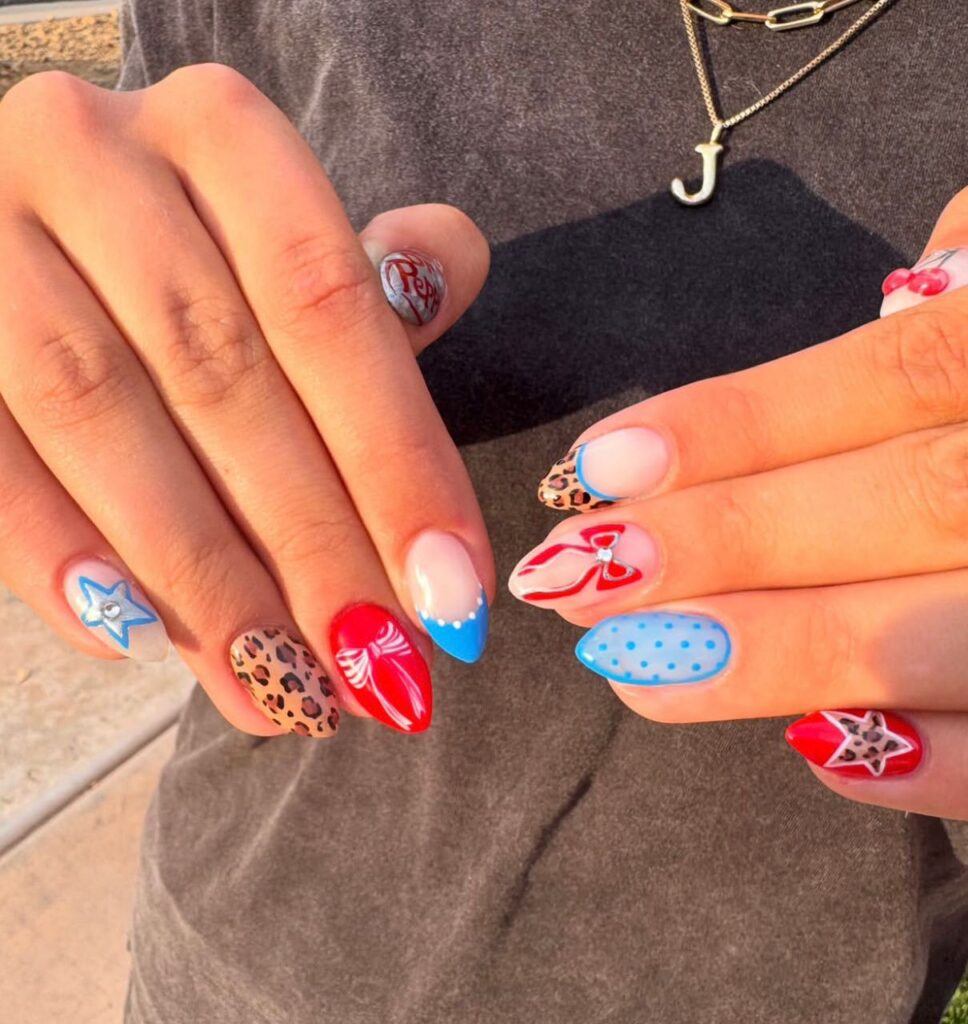 4 of july nails