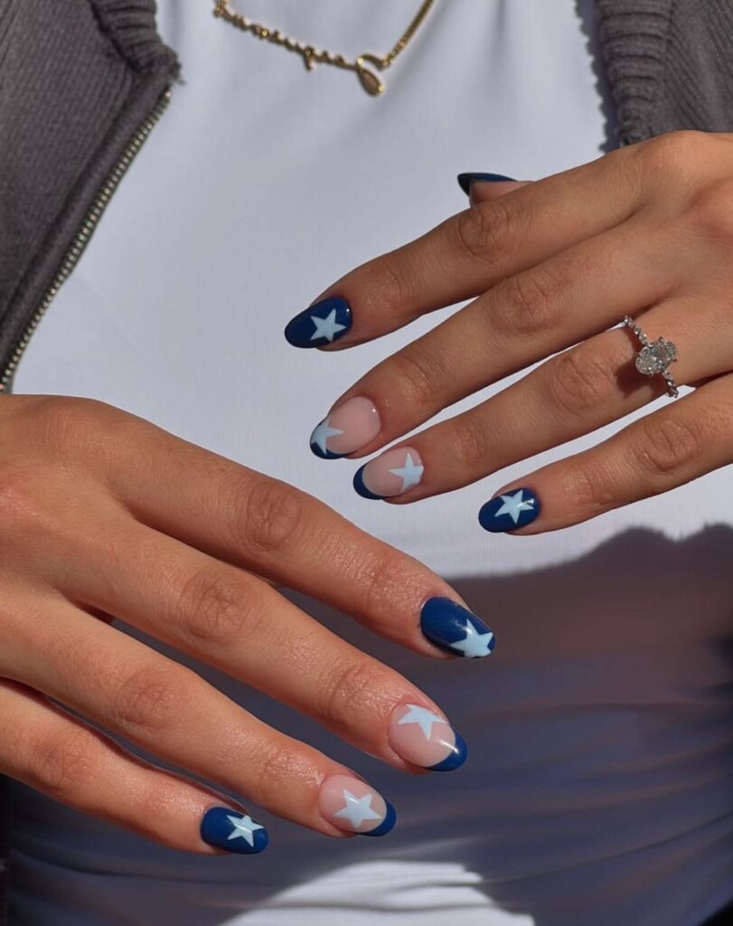 4th of july fingernail designs