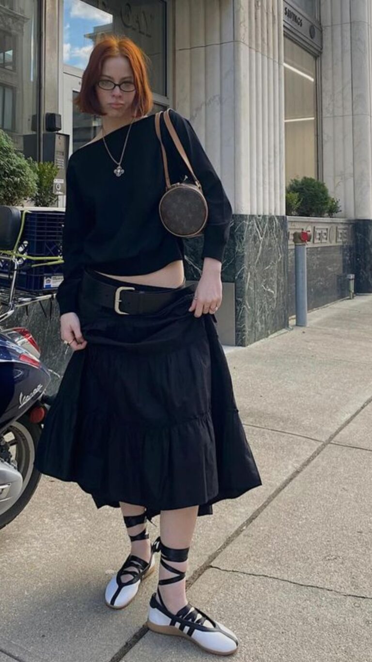 how to style ballet sneakers womens