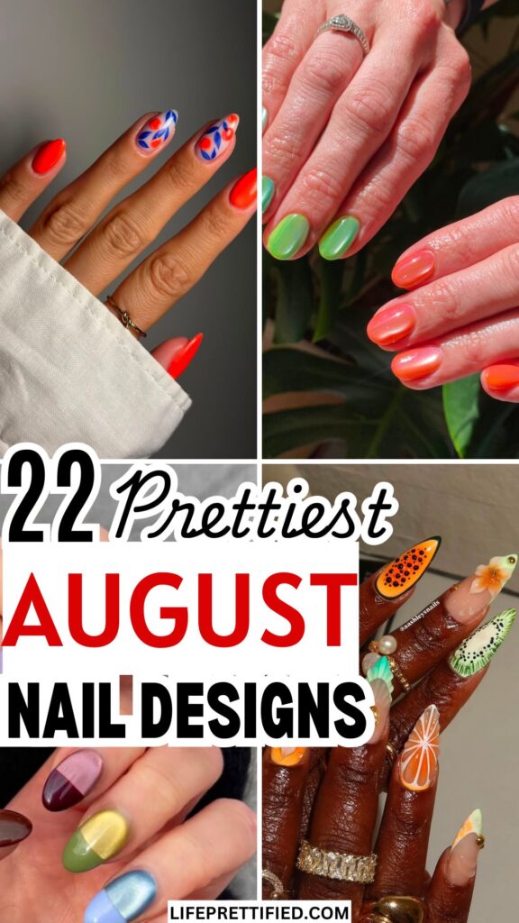AUGUST NAIL DESIGNS