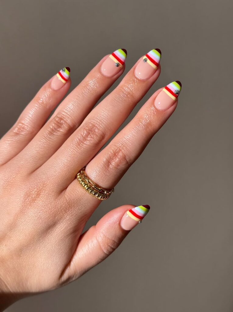 august color nails