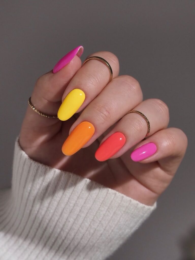 august nail designs simple