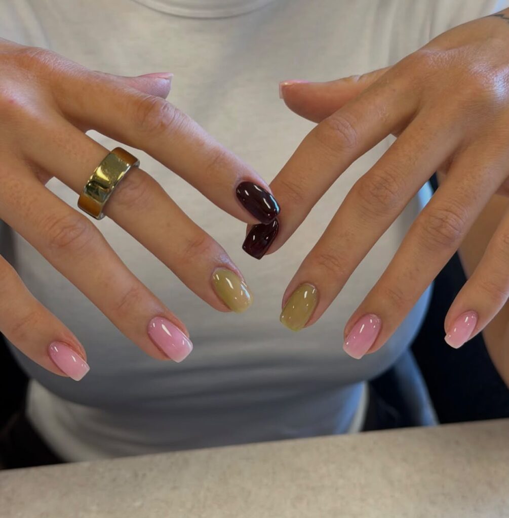 back to school nails simple