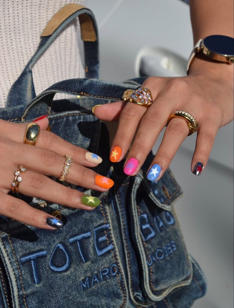 classy august nail designs