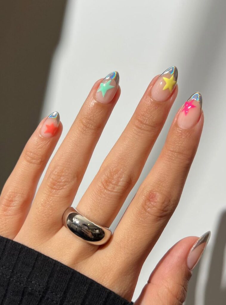 summer nail ideas short