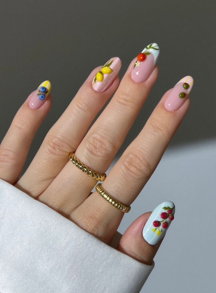 summer nail ideas simple