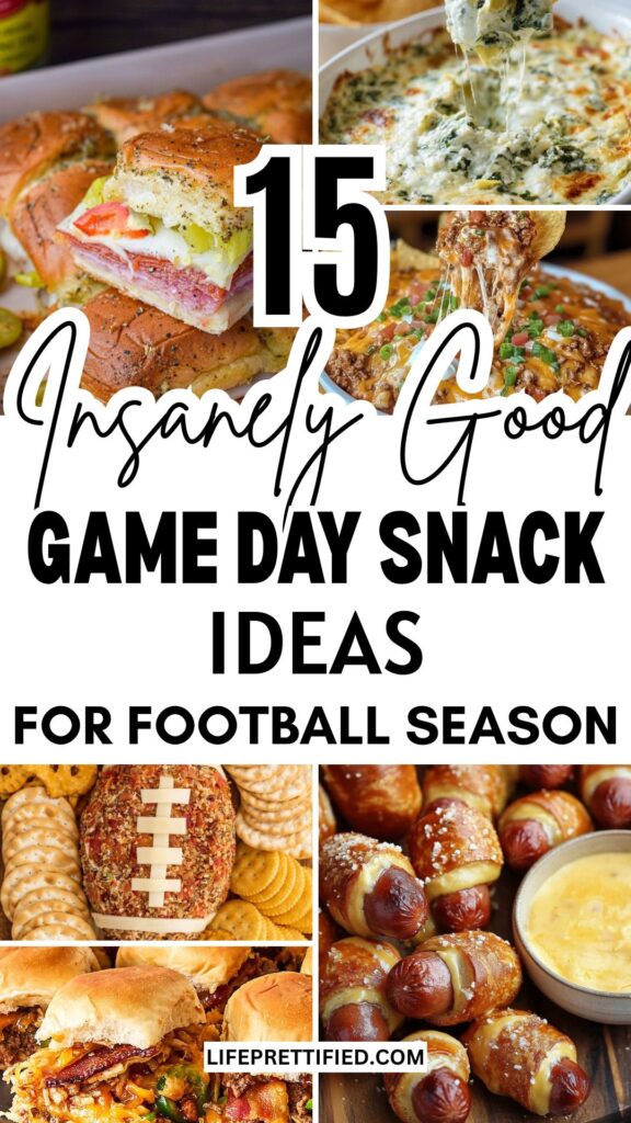 game day snack ideas
