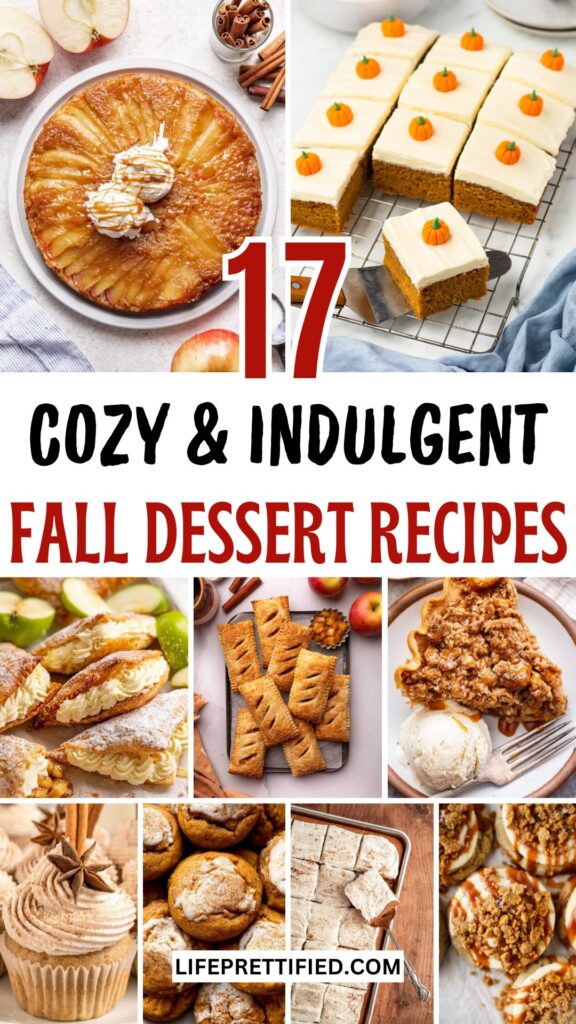 fall dessert recipes