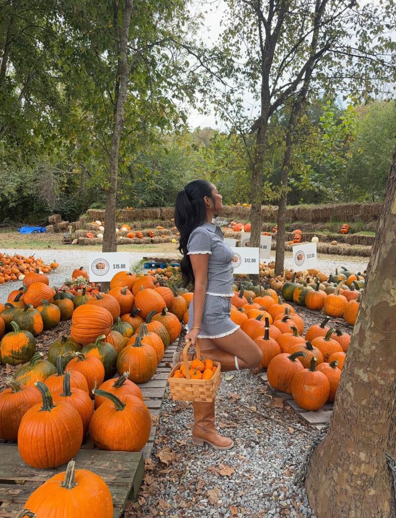 pumpkin patch outfits for hot weather