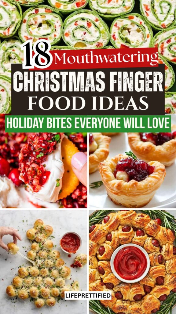CHRISTMAS FINGER FOOD IDEAS