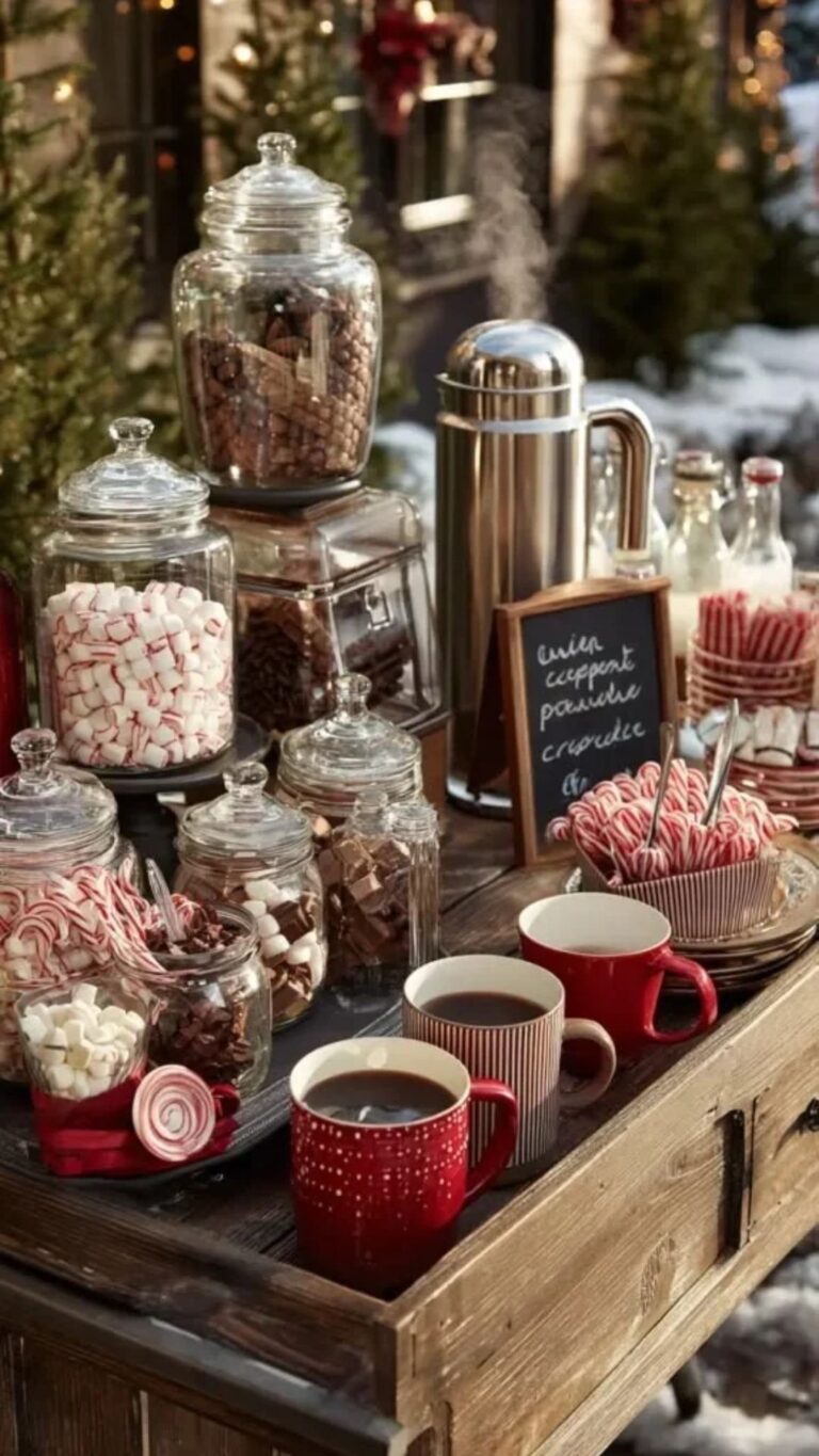 diy hot cocoa bar